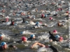 Swimmers make waves at the start