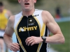 Darin Shearer, a member of the Army\'s World Class Athlete Program, wins the overall title at the Falcon Groundspeed Triathlon.