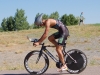 Drew Scott on the bike