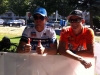 Griffin and Evoe after the pro meeting
