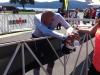 Russell takes a breather after his eighth place finish