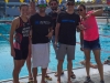 Training at the pool in Kona