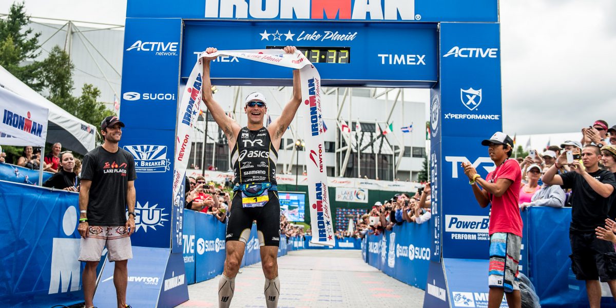 Andy Potts Defends Title at 2013 IRONMAN Lake Placid