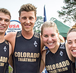 Colorado won Saturday's Mixed Team Relay and their sixth straight overall team title. (Ken Scar/USA Triathlon)
