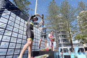 Van Berkel wins 70.3 Sunshine Coast (photo by IRONMAN Asia-Pacific)
