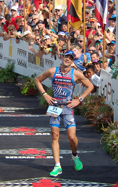 Tim O'Donnell in Kona (photo by K. McFarland)