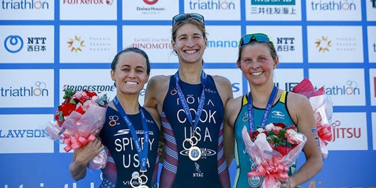 Summer Cook Wins Miyazaki ITU Triathlon World Cup