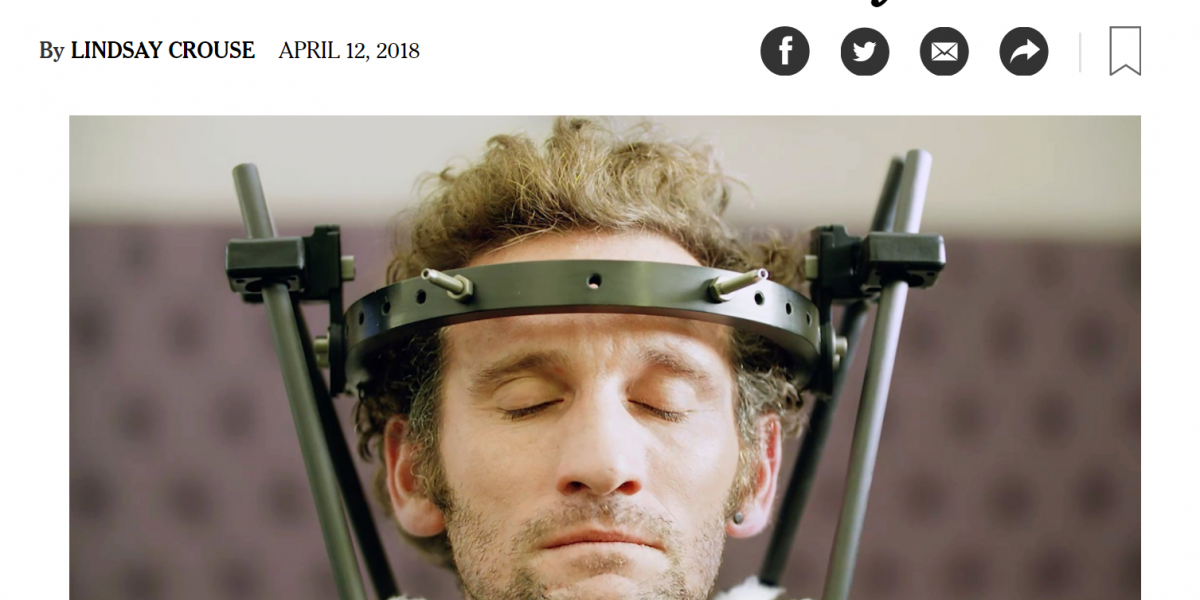 NYT Features Tim Don’s Return to Racing