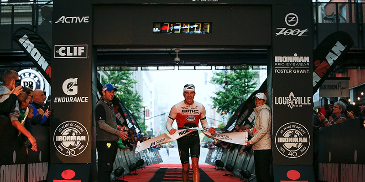 Chris Leiferman Wins IRONMAN Louisville