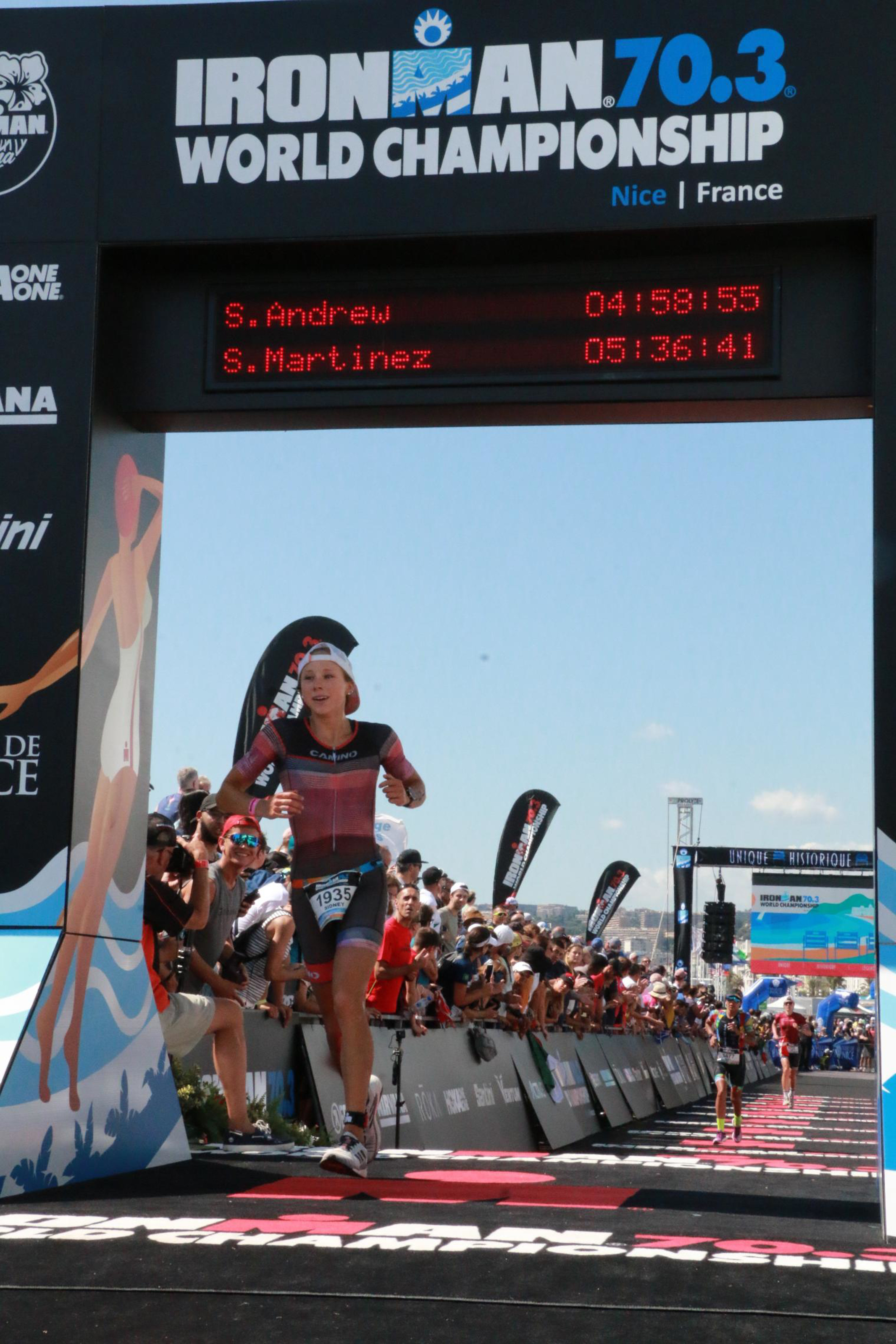 Boulder’s Sidney Andrew Captures IRONMAN 70.3 World Title