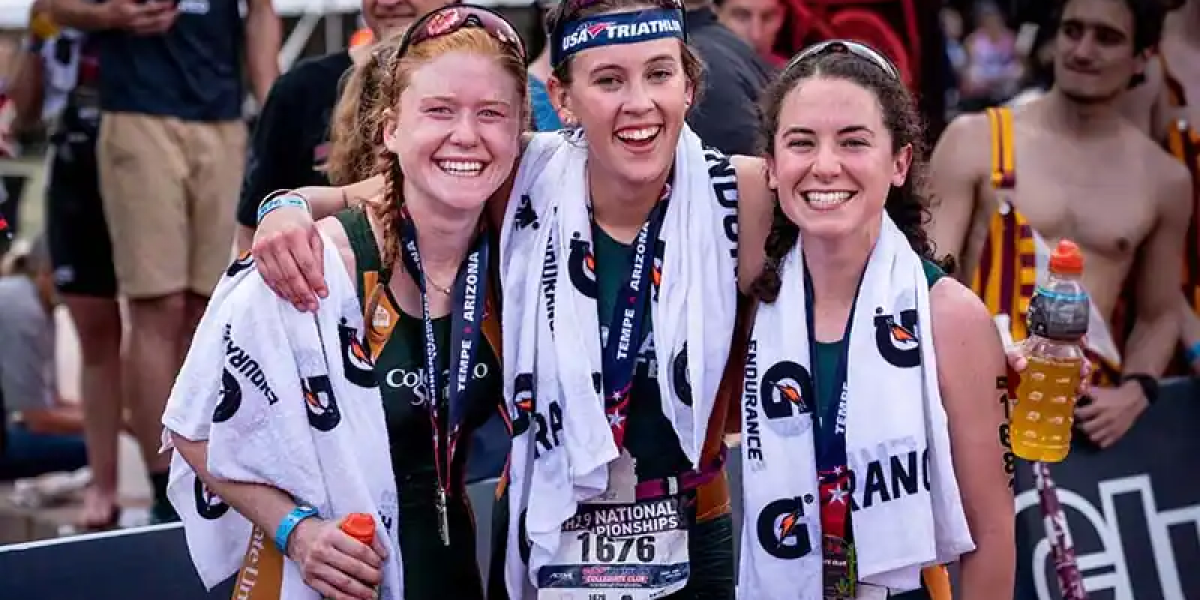 Colorado State Women Earn Historic Podium Sweep at USAT Collegiate Club National Championships