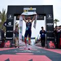 Boulder's Taylor Knibb wins the 2022 IRONMAN 70.3 Oceanside