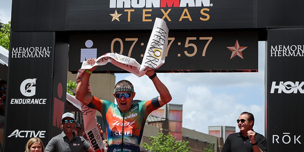 Ben Hoffman and Jocelyn McCauley Victorious at IRONMAN Texas