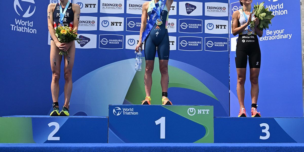 Flora Duffy Storms to Win in Hamburg