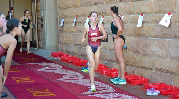 DU competes at the 2022 Mile High Relays
