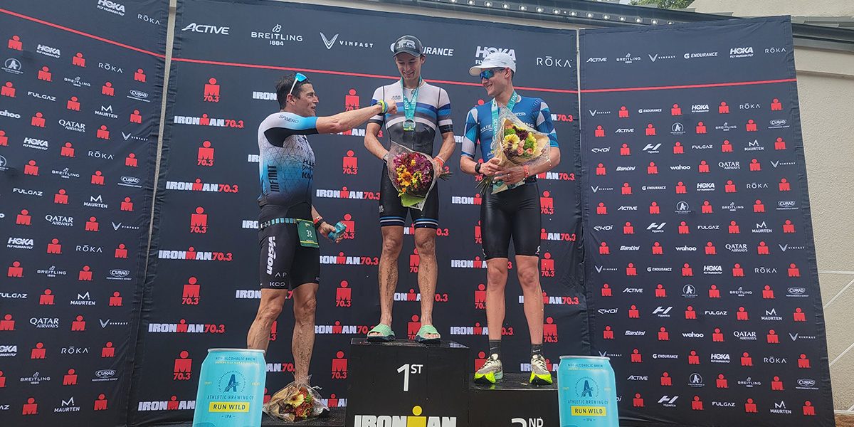 Metzler, Potts Podium at IRONMAN 70.3 Waco