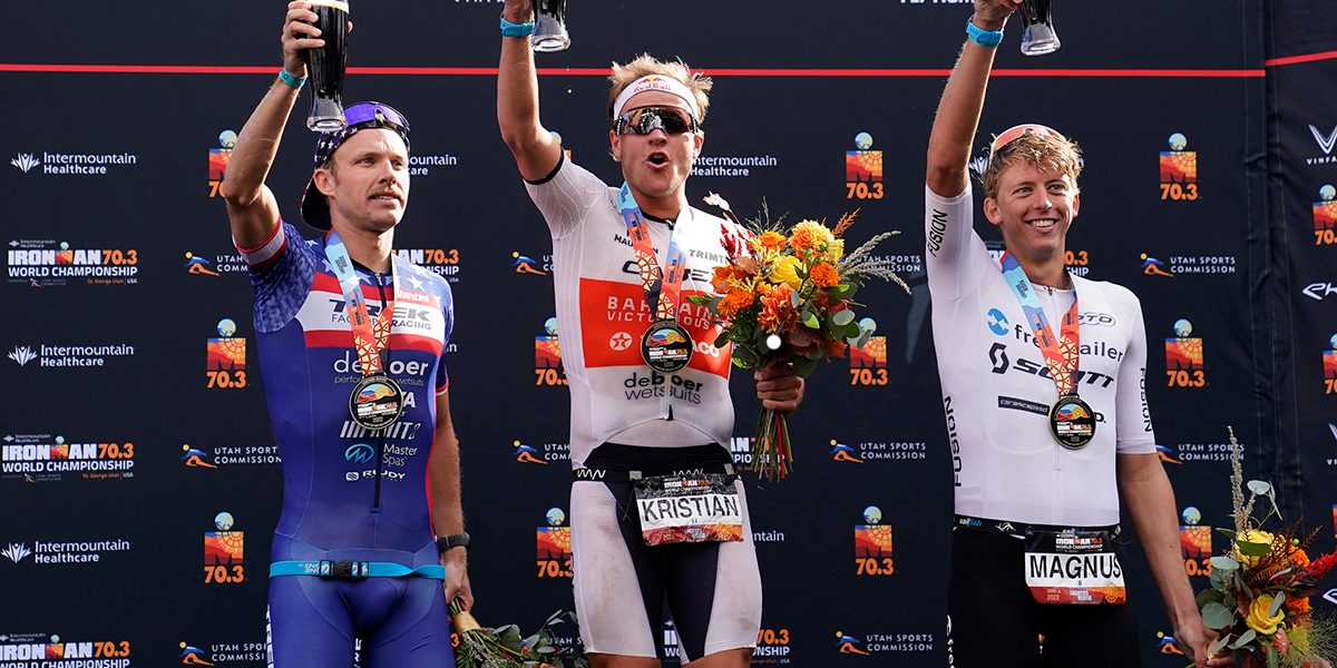 Kristian Blummenfelt Crowned IRONMAN 70.3 World Champion, Ben Kanute Second