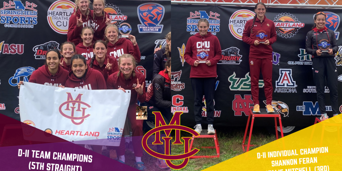 Colorado Mesa University Claims Fifth Straight Regional Triathlon Crown